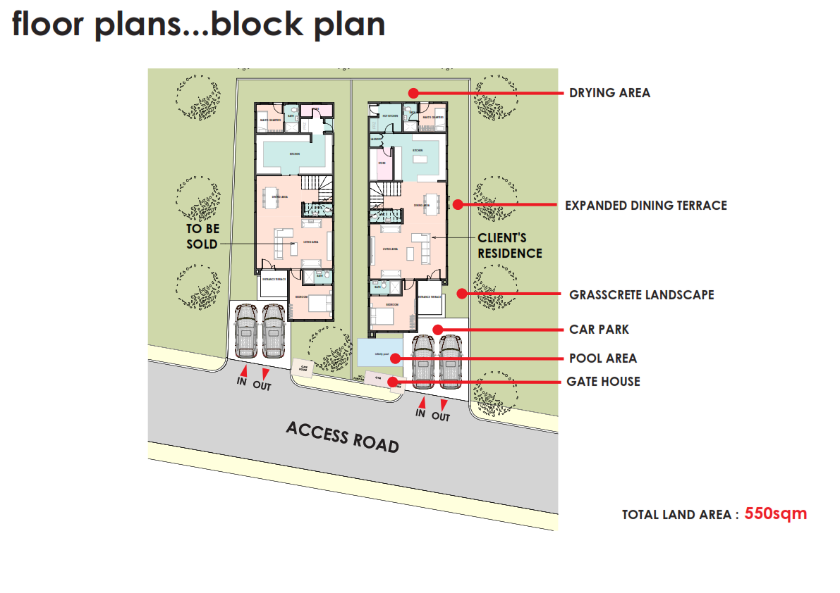 2D floor plan reference for Lakeside Kairox